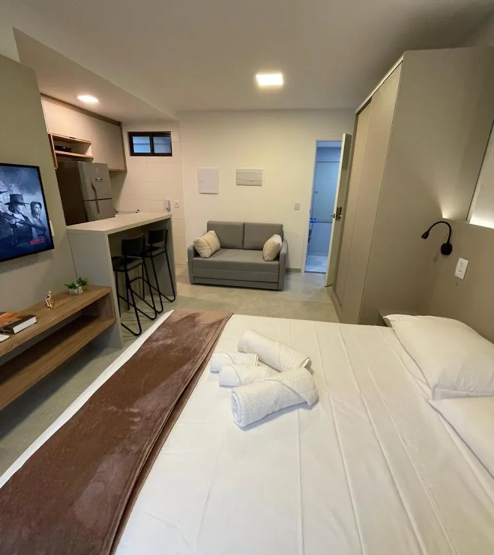 Modern & Cozy Studio Near Beach Recife Apartament